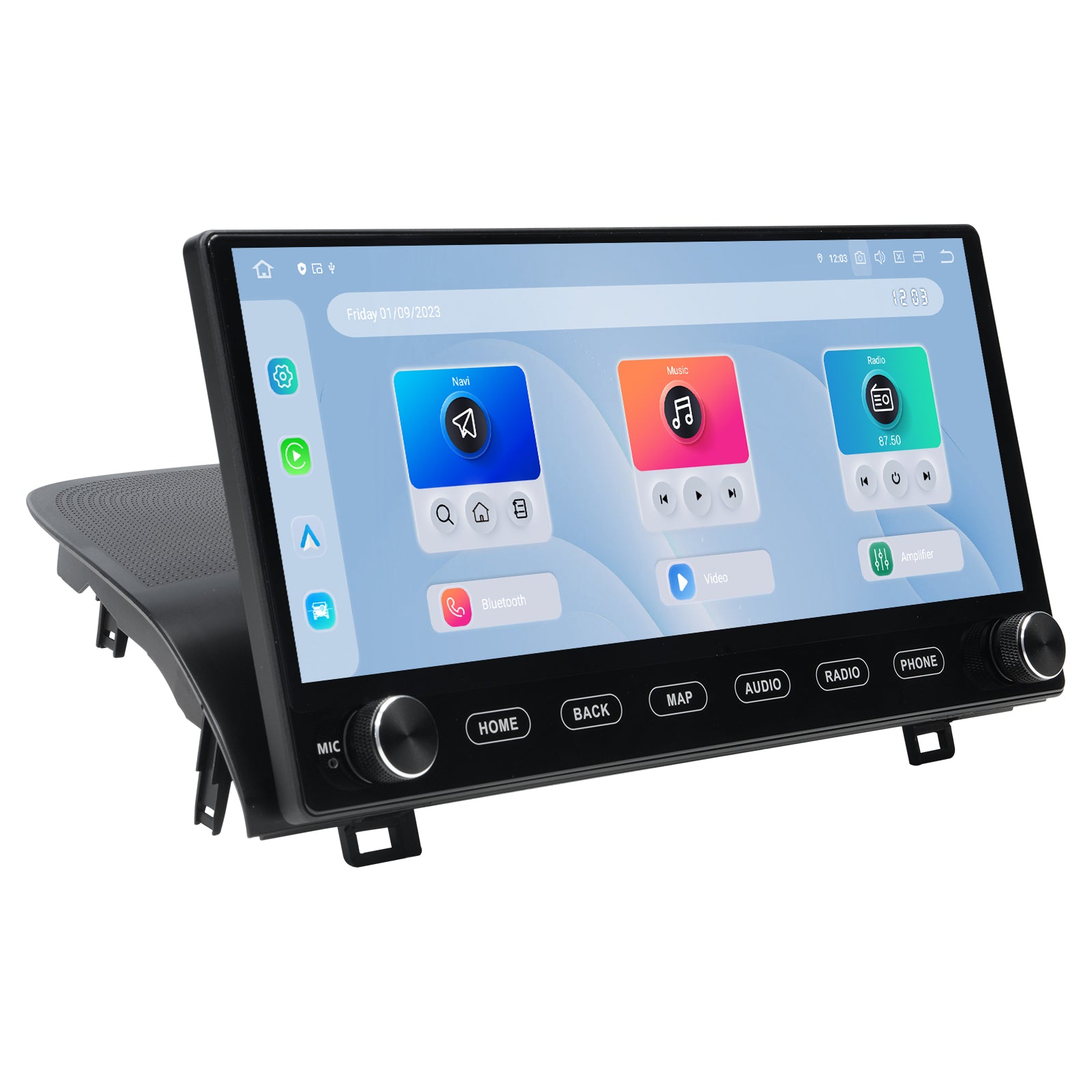 Dasaita Android 13 Car Stereo for Honda Accord 10th Gen 2018 2019 2020 2021 | Wireless CarPlay & Android Auto | Knob Volume Control | Plug and Play | Steering Wheel Control | Multi-View Backup Camera | Qualcomm 665 | 12.3" 2K QLED | 6G+64G | DTS | 4G LTE