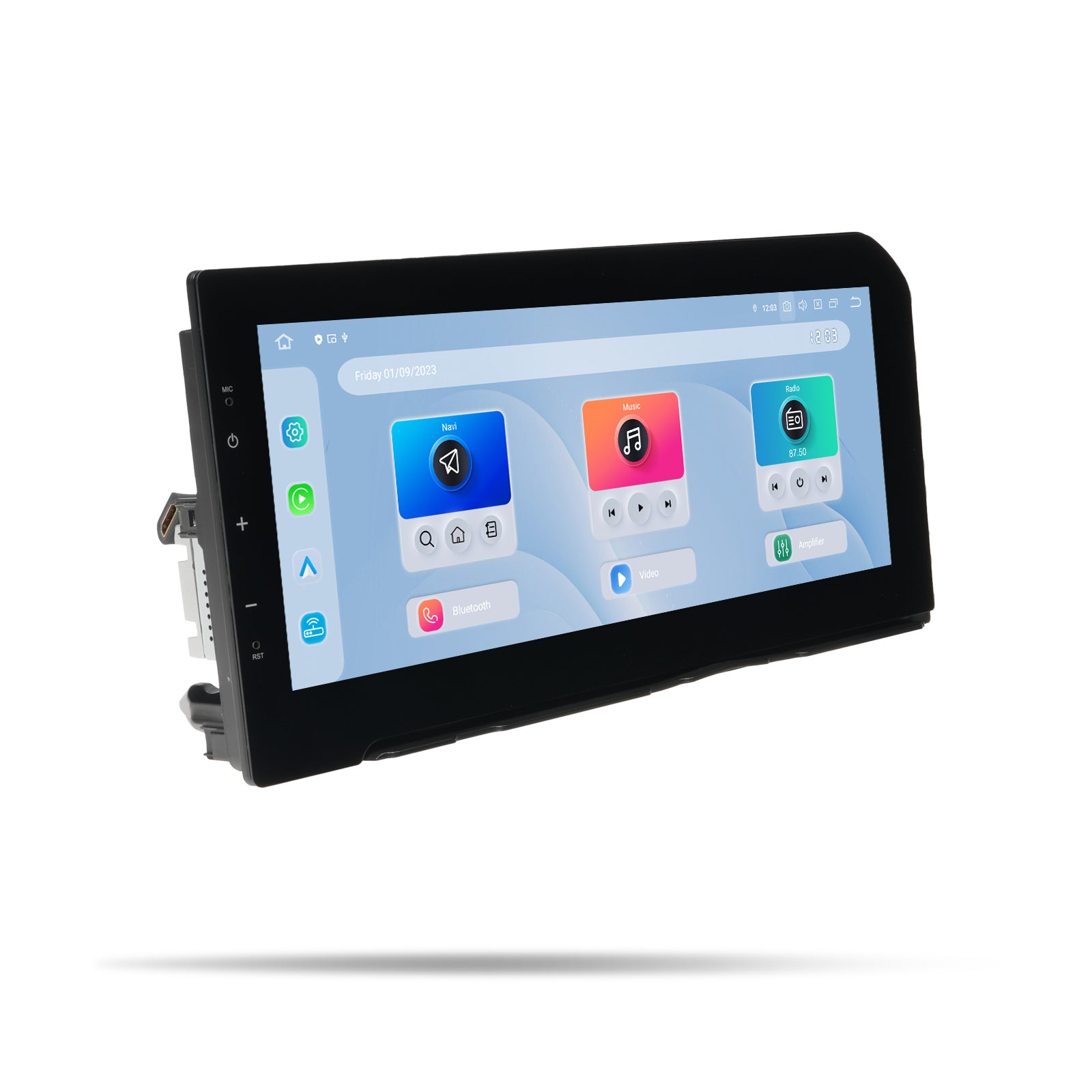 Dasaita Android13 Car Stereo for Toyota LC250 Prado J250 2023-2025 Wireless Carplay & Android Auto Car Radio | Qualcomm 665 | 12.3" QLED Screen | Wifi+4G LTE | 8G+256G | DTS|GPS Navigation Head Unit | Optical Output