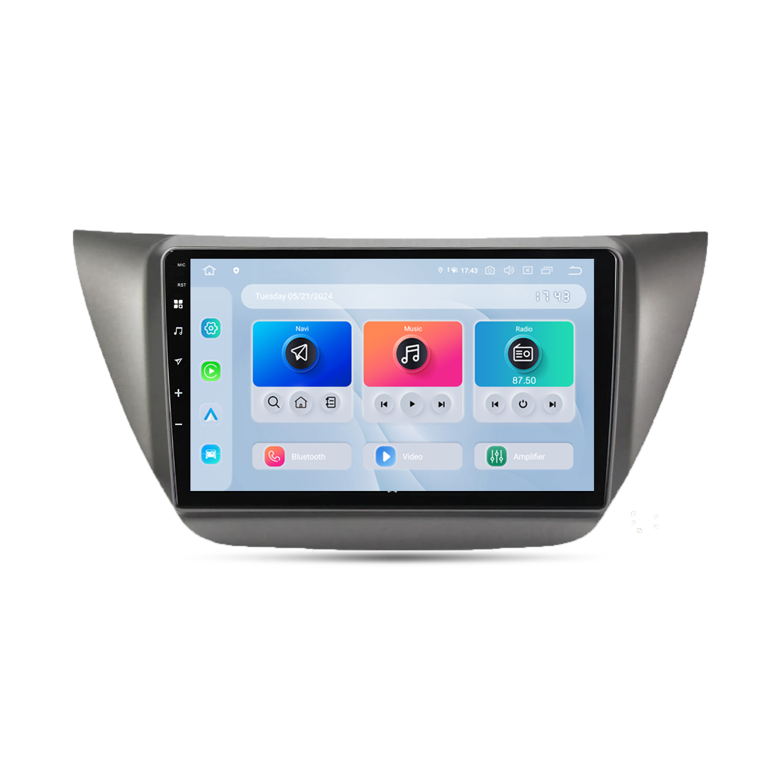 Dasaita Android13 Car Stereo for Mitsubishi Lancer EVO 9 2005-2007 Wireless Carplay & Android Auto Car Radio | Qualcomm 665 | 9" QLED Screen | Wifi+4G LTE | 6G+64G | DTS|GPS Navigation Head Unit | Optical Output