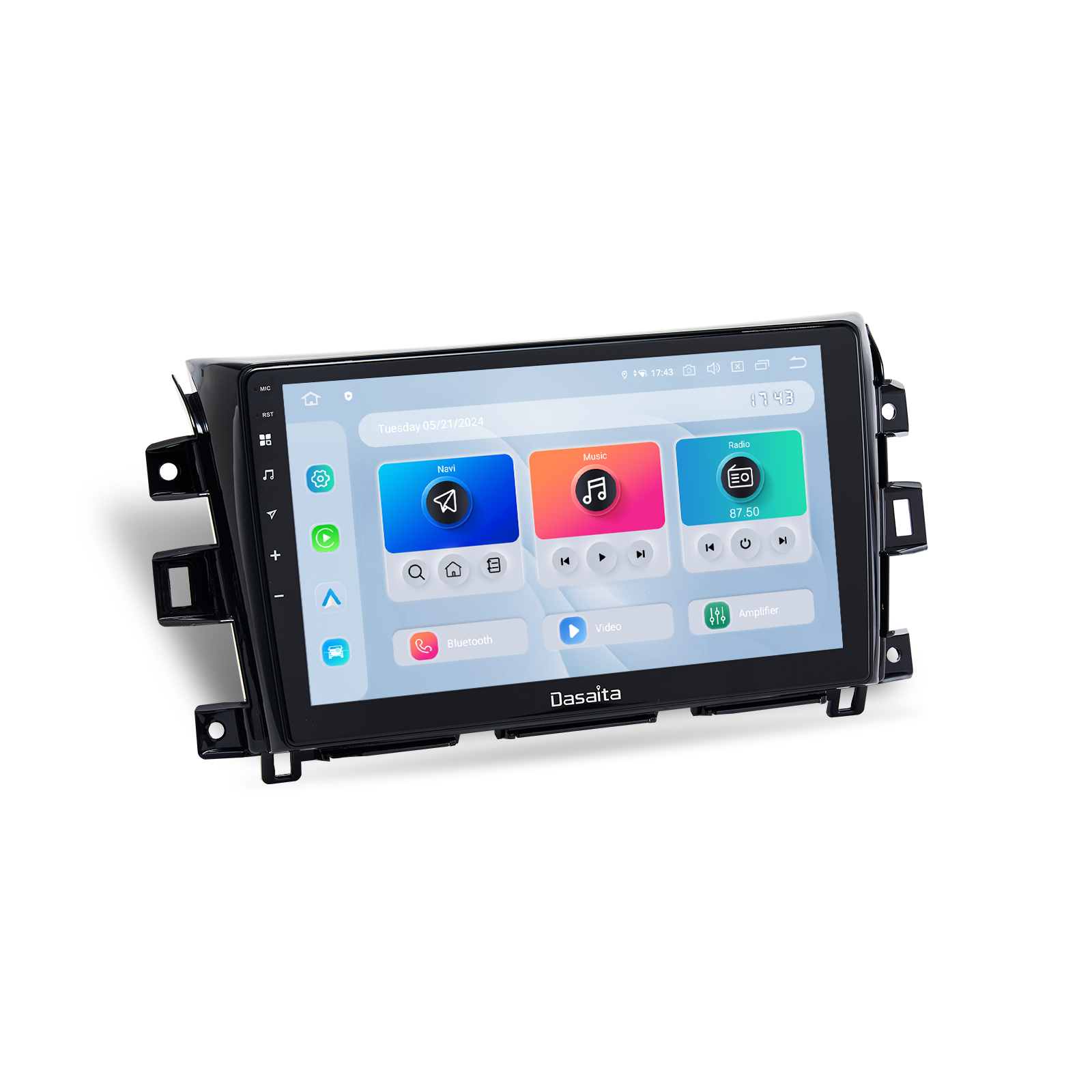 Dasaita Android13 Car Stereo for Nissan Navara NP300 2014-2024 Wireless Carplay & Android Auto Car Radio| Qualcomm 665 | 10.2" QLED Screen | Wifi+4G LTE |6G+64G|DTS|GPS Navigation Head Unit| Optical Output