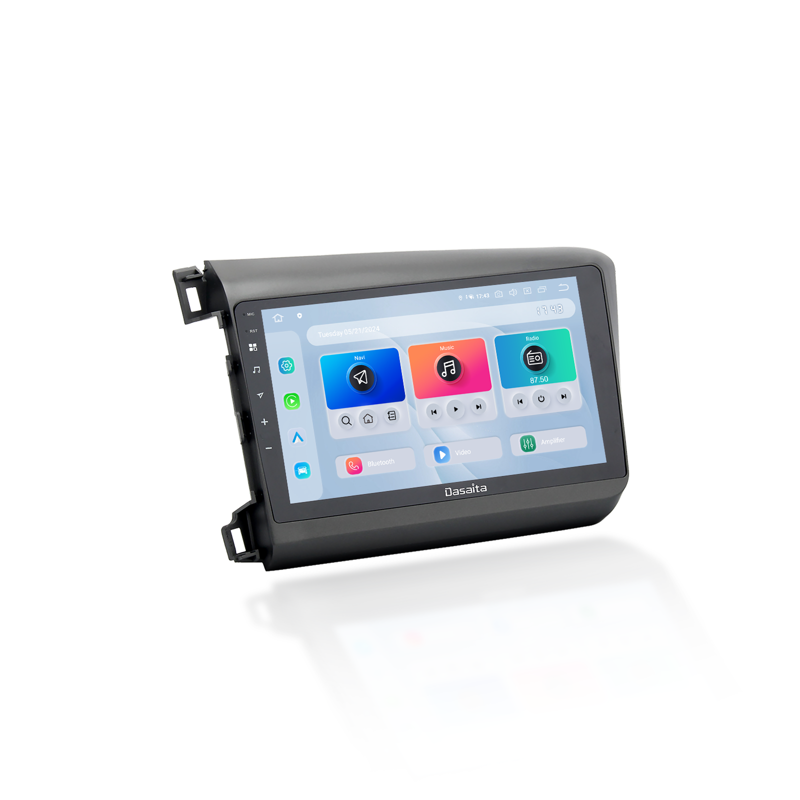 Dasaita Android13 Car Stereo for Honda Civic 2012-2014 LHD Wireless Ca