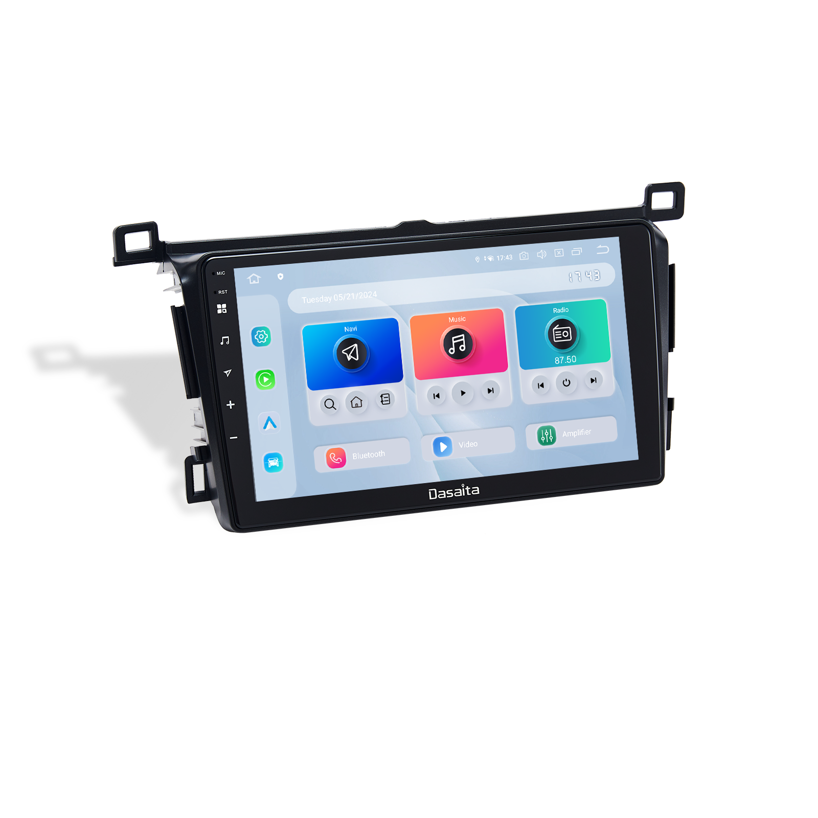 DasaitaAndroid13CarStereoforToyotaRAV42013-2018LHDWirelessCarplay&AndroidAutoCarRadio|Qualcomm665|9