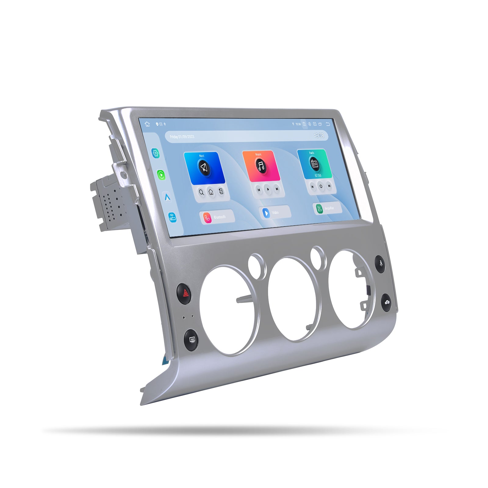 Dasaita Android13 Car Stereo for Toyota FJ Cruiser 2007-2020 Silver Wi