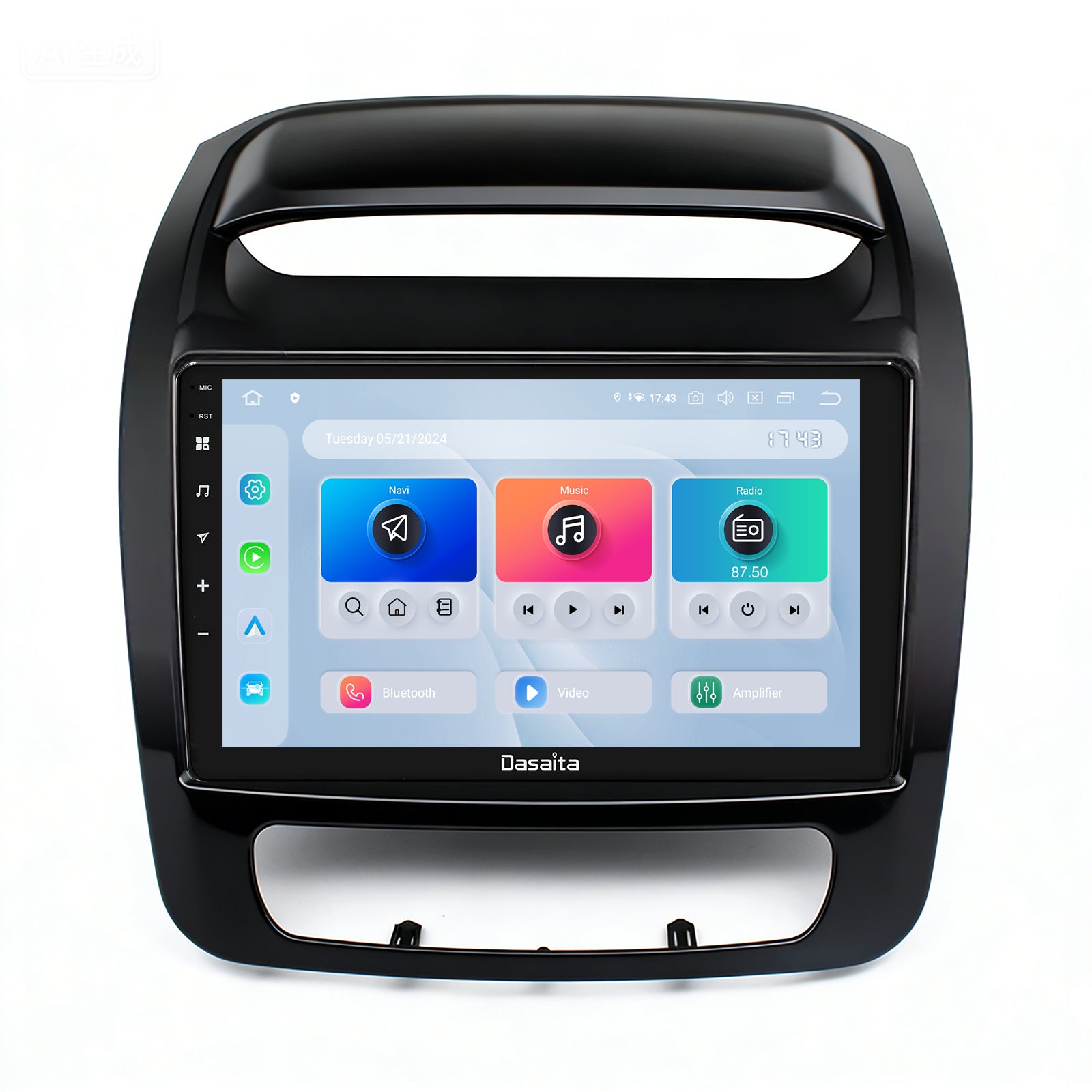 Dasaita Android 13 for Kia Sorento 2014-2015 Wireless Carplay & Android Auto Car Radio | Qualcomm 665 | 9" QLED Screen | Wifi+4G LTE | 6G+64G | DTS|GPS Navigation Head Unit | Optical Output