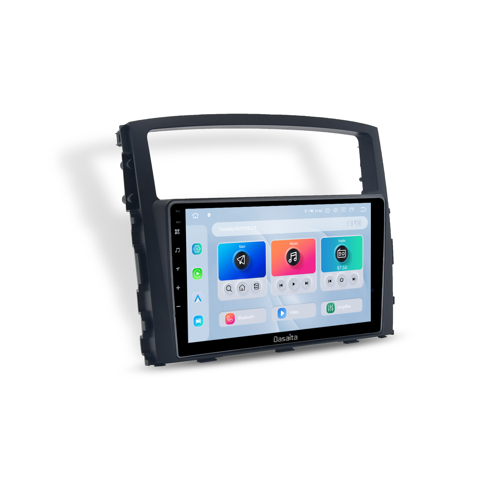 Dasaita Android13 Car Stereo for Mitsubishi Pajero 2006-2017 Wireless