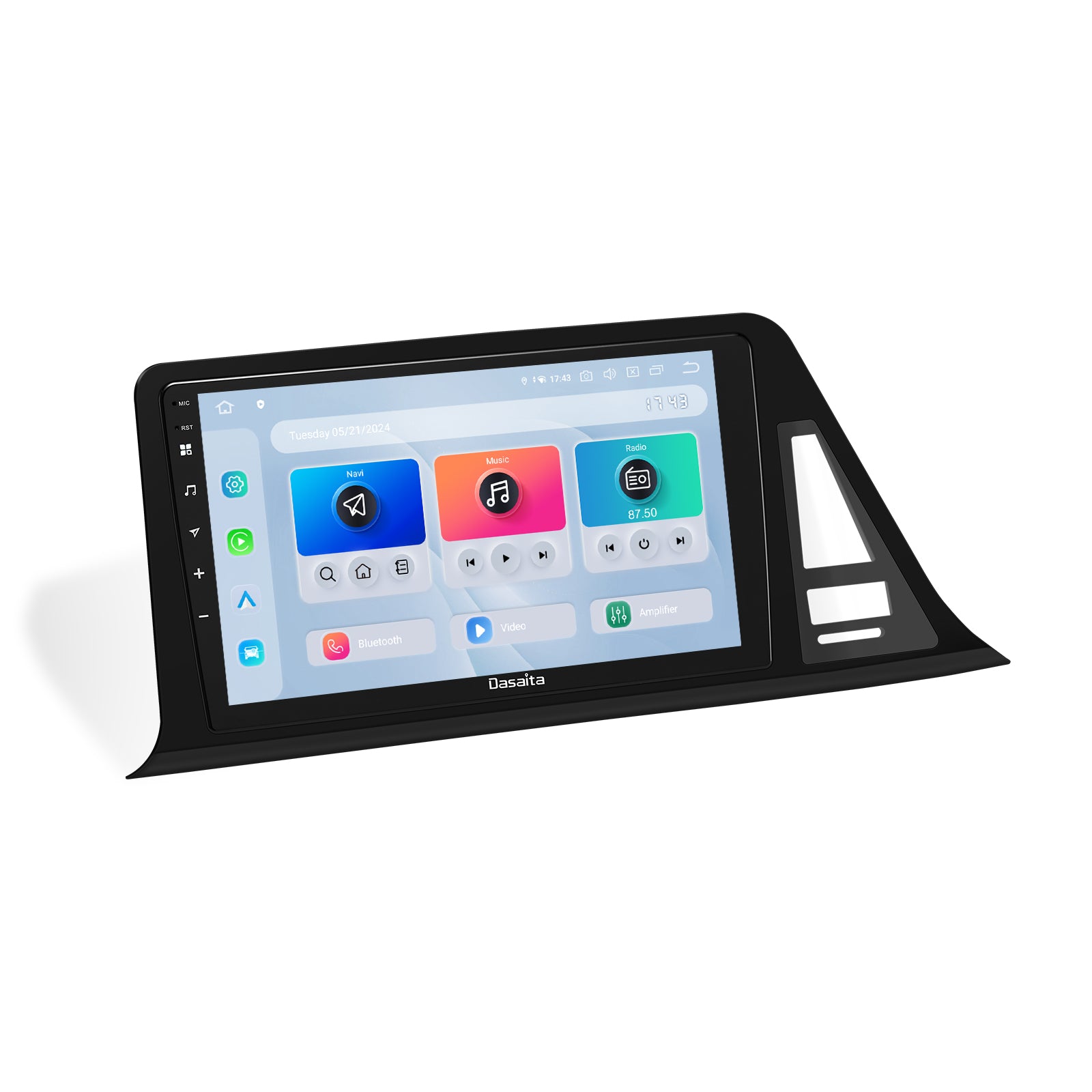 Dasaita Android 13 Car Stereo for Toyota C-HR 2016-2020 | 9" Wireless CarPlay Android Auto Head Unit | Qualcomm 665 GPS Navigation Radio | 6G/8G RAM 64G/256G ROM