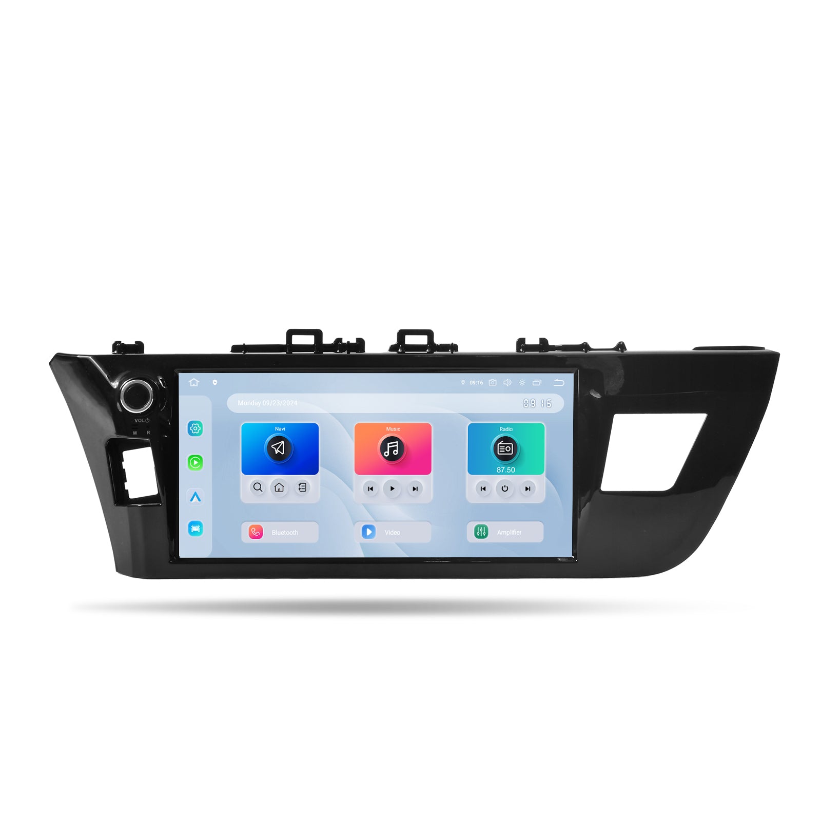 Dasaita Android 13 Car Stereo for Toyota Corolla 2014-2016 with Wireless CarPlay Android Auto 10.2 10.33 Inch Touchscreen GPS Navigation Bluetooth