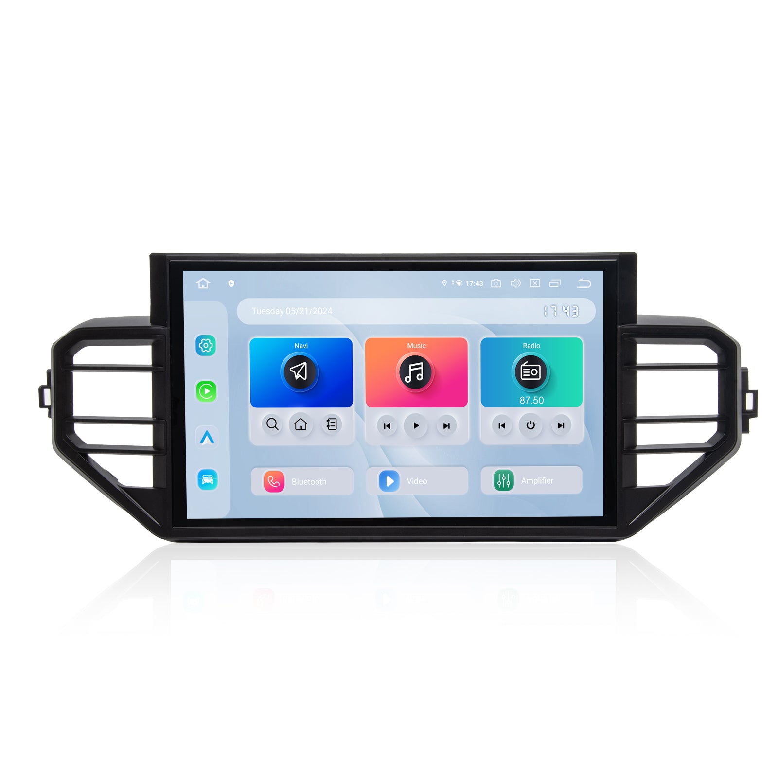 Dasaita for 2022-2025 Toyota Tundra Android 13 Car Stereo | Wireless CarPlay & 14" QLED Touchscreen | 4G LTE & 8GB RAM for Off-Road Audio|AHD Camera