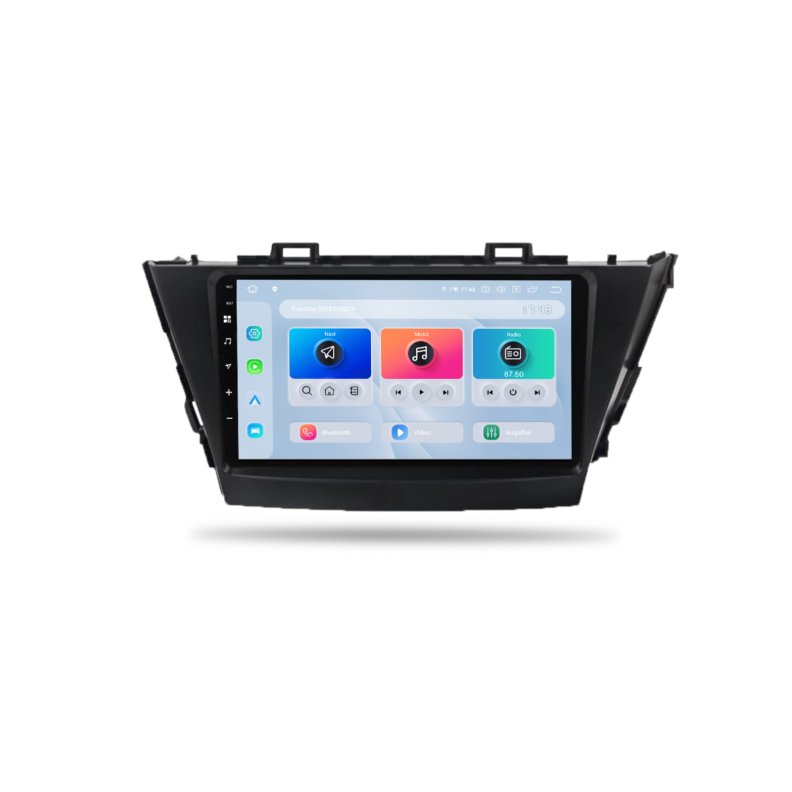 Dasaita Android 13 Car Stereo for Toyota Prius V Plus Alpha 2013-2015 Wireless Carplay & Android Auto Car Radio | Qualcomm 665 | 9" QLED Screen | Wifi+4G LTE | 6G+64G | DTS Head Unit | Optical Output