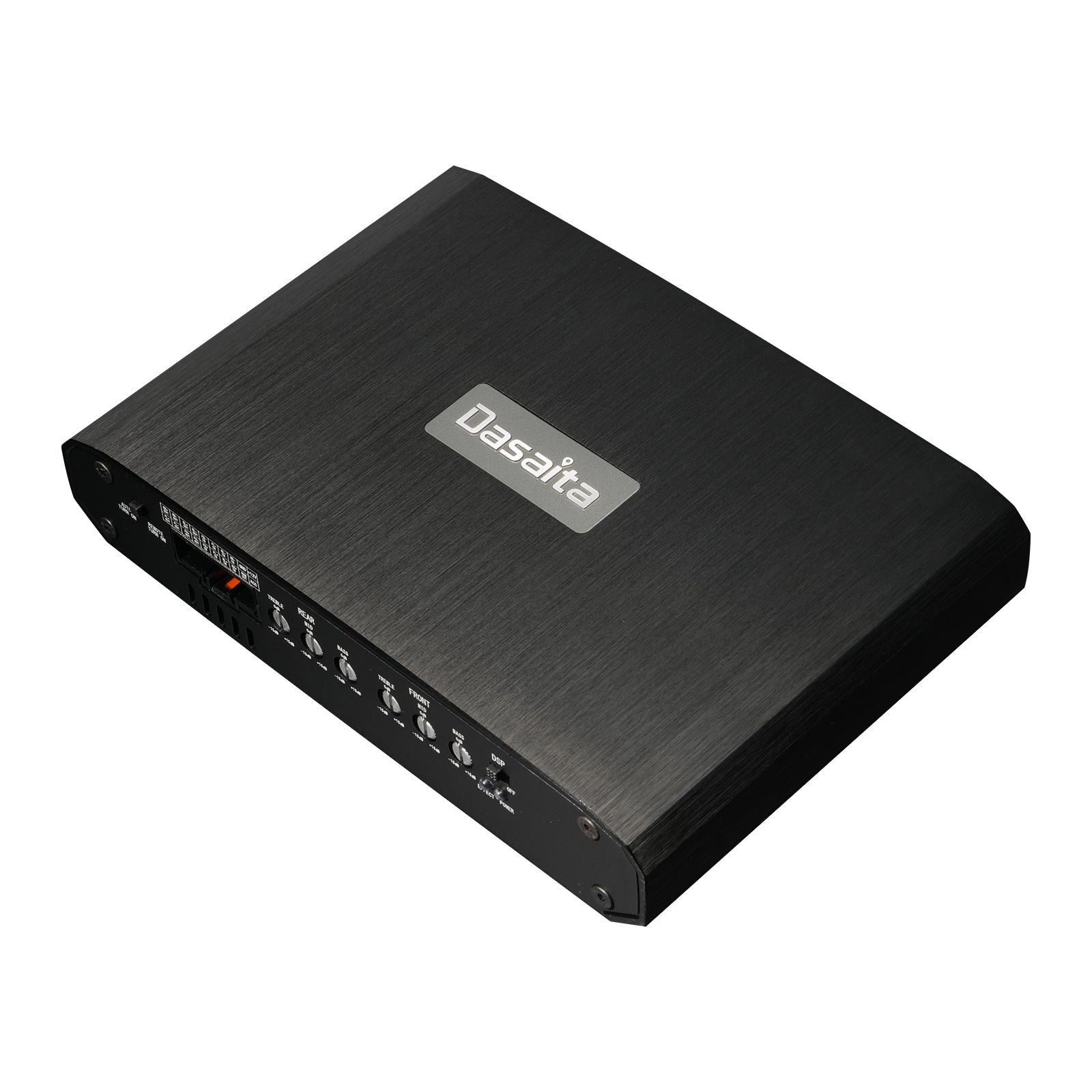 Dasaita HA-ST5 Plug & Play 4-Channel Car DSP Amplifier - High Power, Bluetooth Audio, Extreme Temp Resistance, Customizable Sound for Premium In-Car Audio