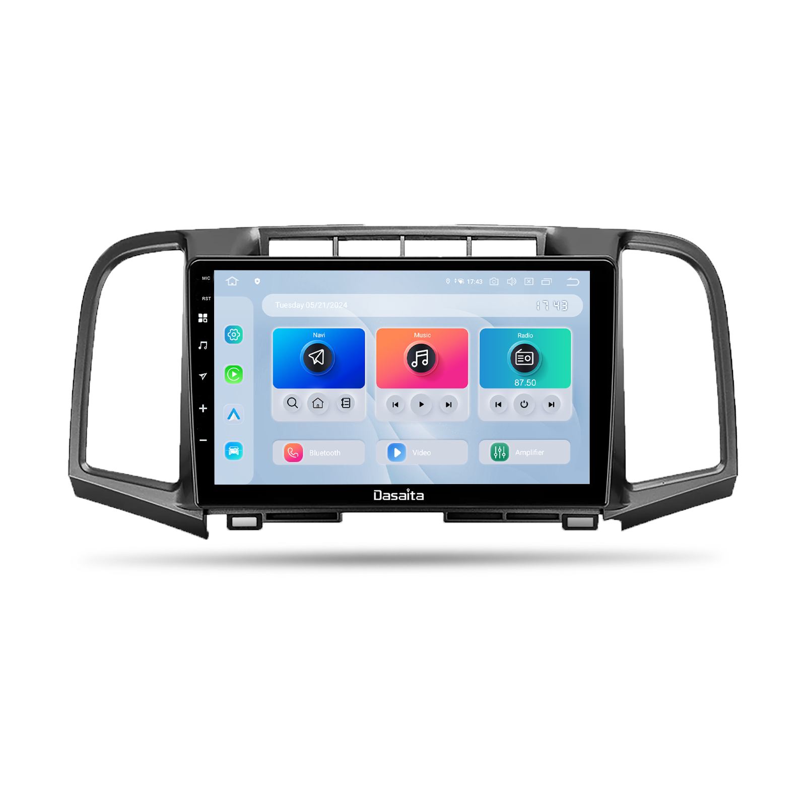 Dasaita Android 13 Car Stereo for Toyota Venza 2008-2016 Wireless Carp