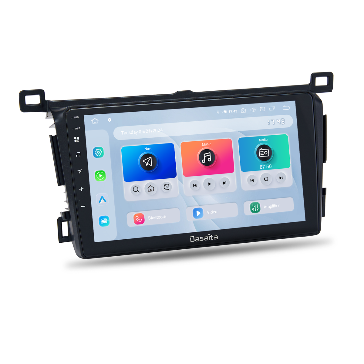 Dasaita Android13 Car Stereo for Toyota RAV4 2013-2018 RHD Wireless Ca