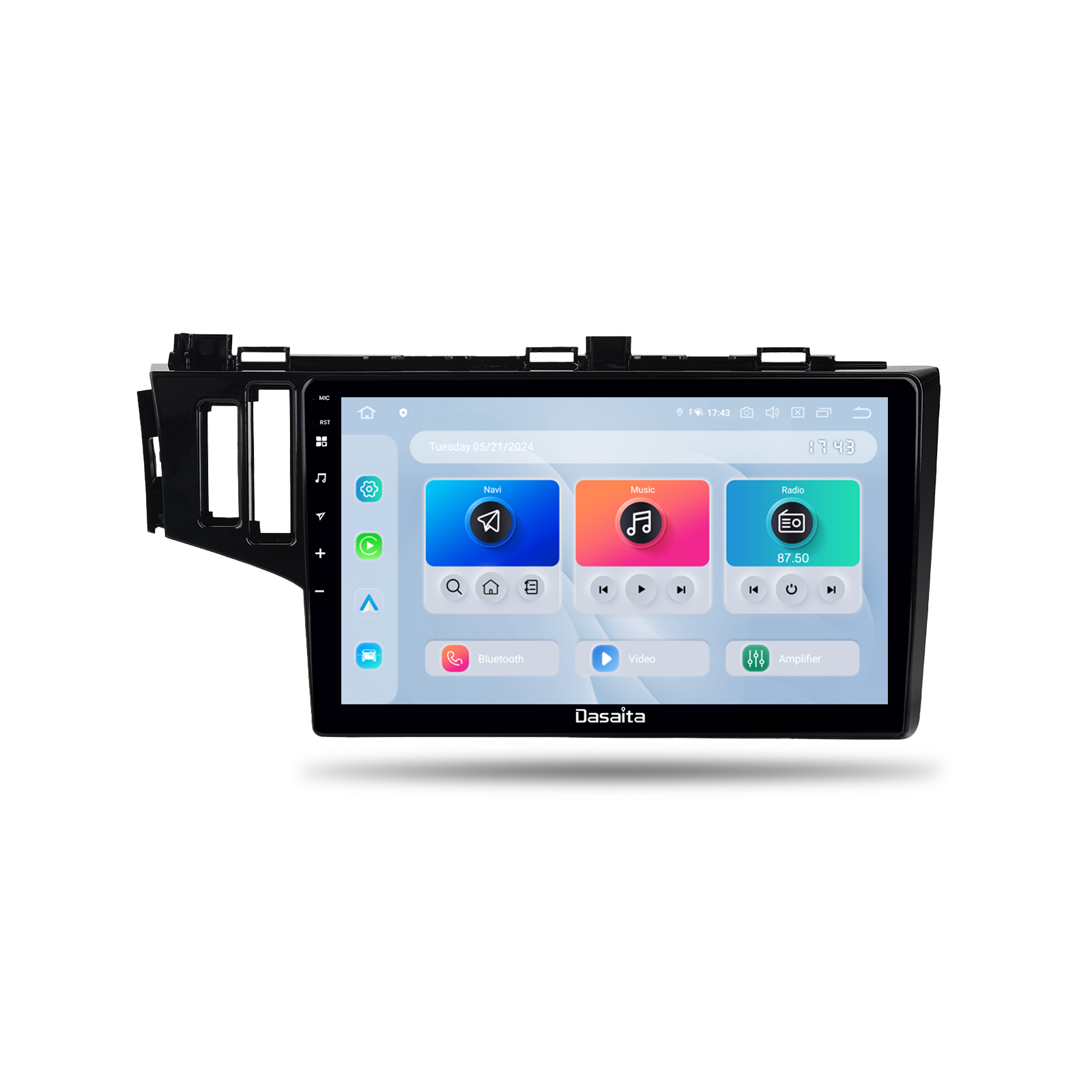Dasaita Android13 Car Stereo for Honda Fit Jazz 3 2014-2020 LHD Wirel