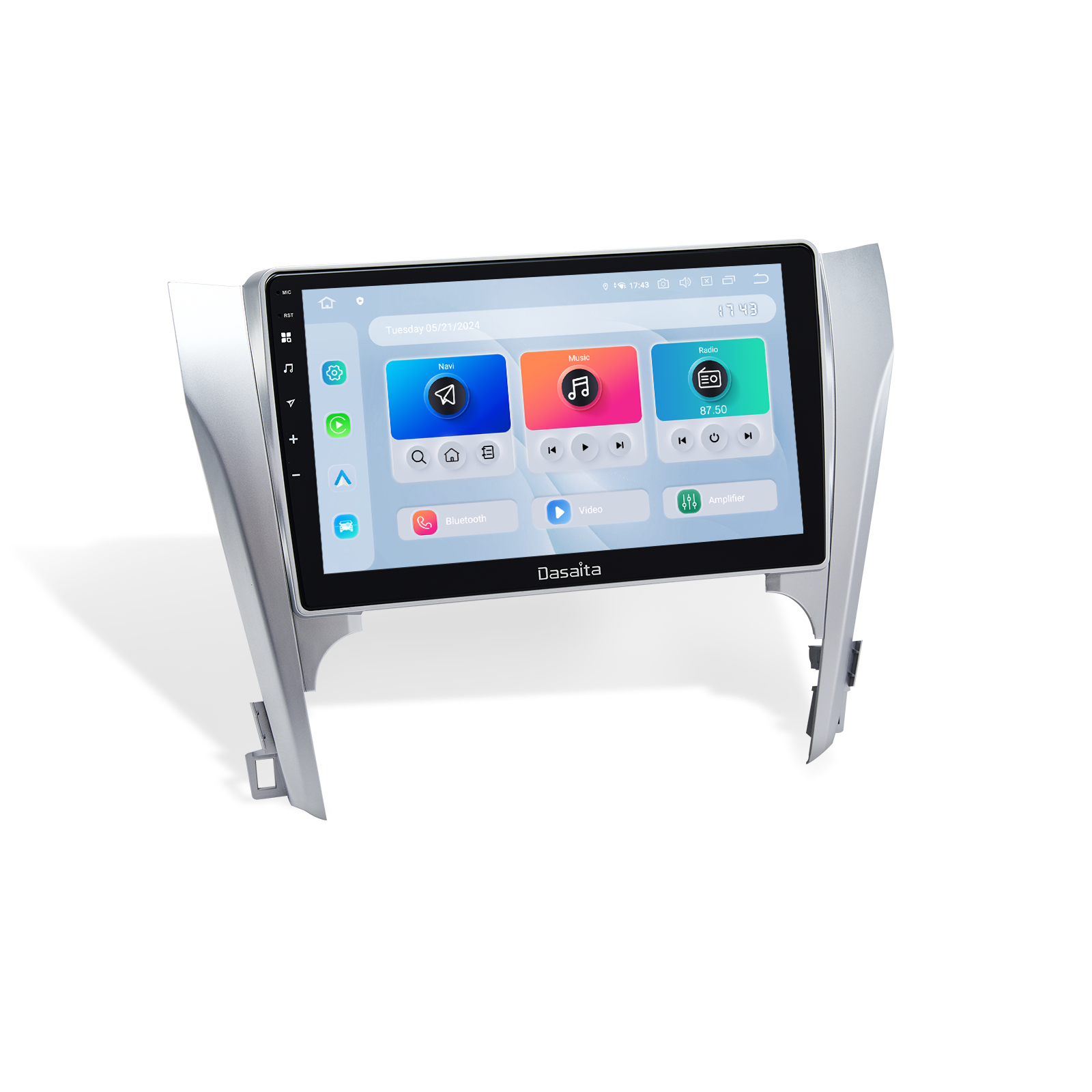 Dasaita Android13 Car Stereo for Toyota Camry 2012-2014 Wireless Carplay & Android Auto Car Radio | Qualcomm 665 | 10.2" /9" QLED Screen | Wifi+4G LTE | 6G+64G | DTS|GPS Navigation Head Unit | Optical Output