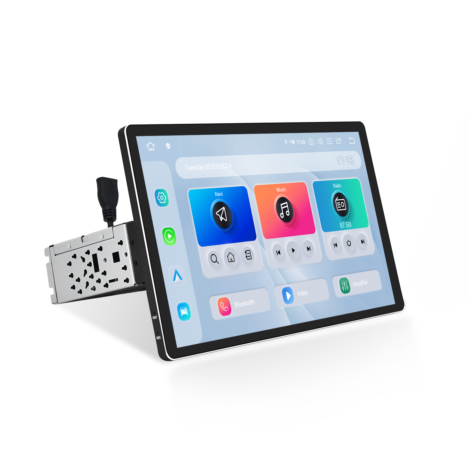 Dasaita Android13 Car Stereo for Universal 1 Din 11.6