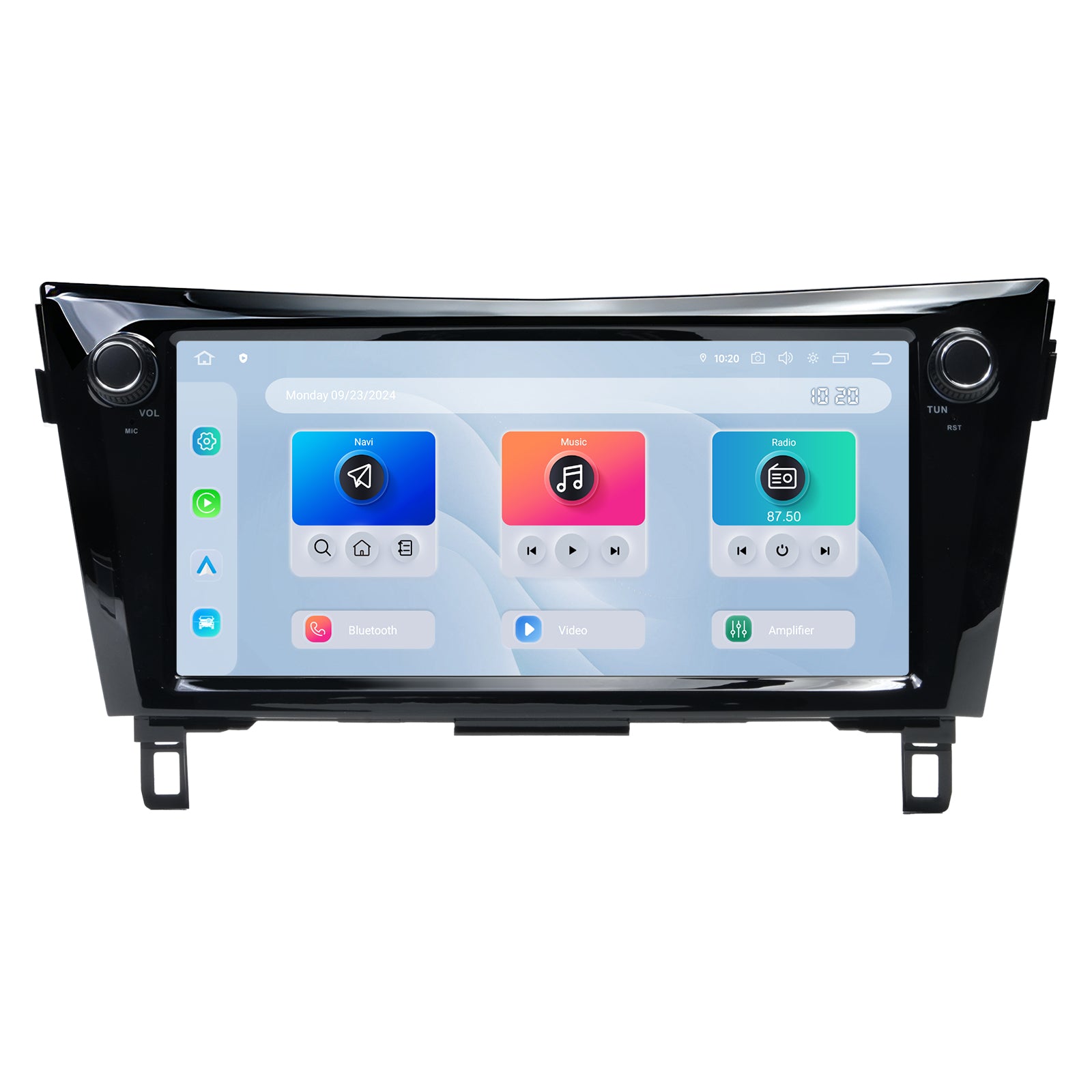 Dasaita Android 13 for Nissan Qashqai X-Trail Rogue Car Stereo | 10.33" QLED | Physical Rotary Knob | Wireless CarPlay & Android Auto | GPS Navigation | 2014-2020