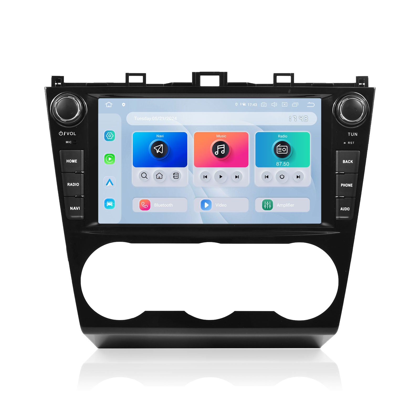 Dasaita Android 13 Car Stereo for 2015-2018 Subaru Forester 4 & 2016-2021 Subaru WRX Wireless Carplay & Android Auto Car Radio | Qualcomm 665 | 9"/8" QLED Screen | Wifi+4G LTE | 6G+64G | DTS Head Unit | Optical Output