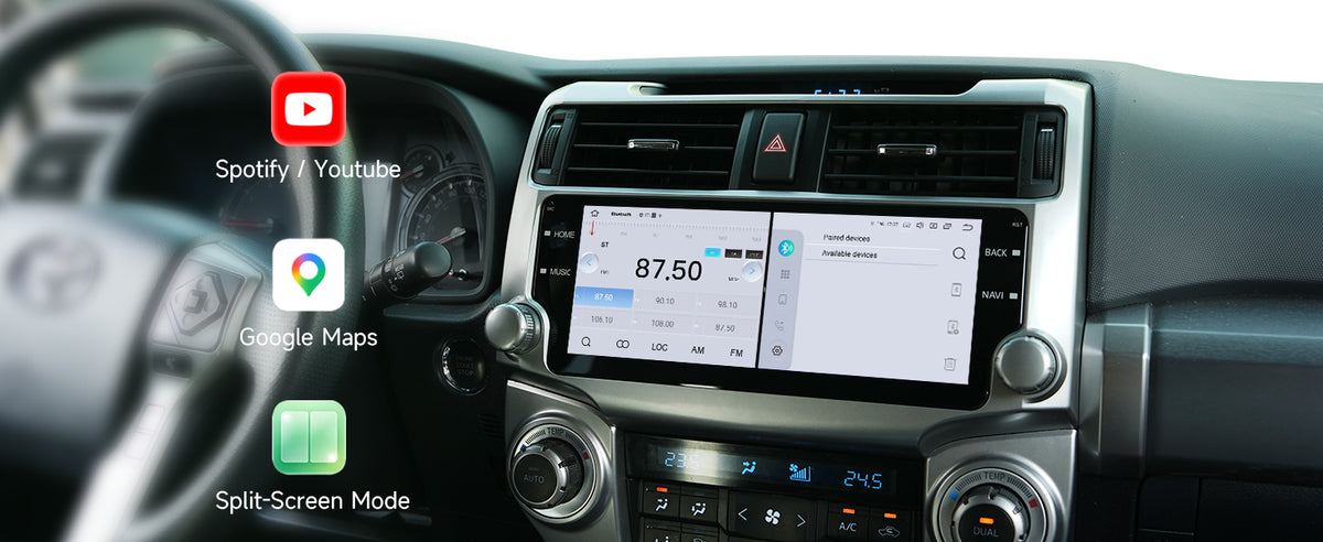 Navigation, Internet & Apps