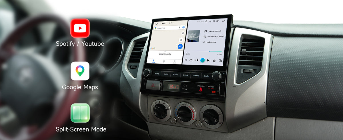 Navigation, Internet & Apps