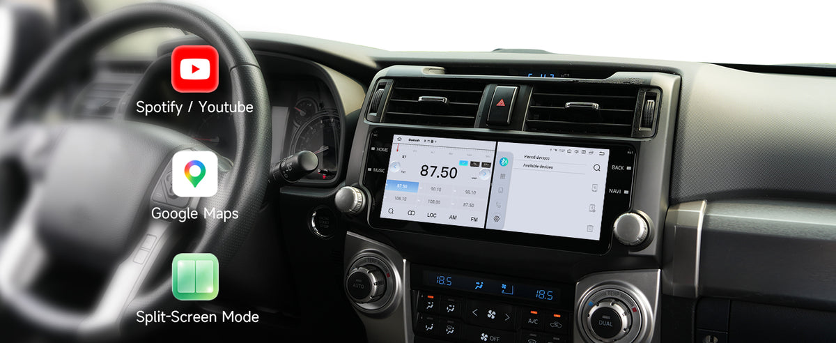 Navigation, Internet & Apps