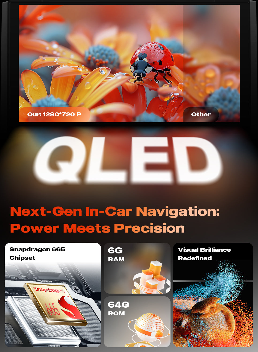 Dasaita Android13 Car Stereo for Jeep Cherokee 2013-2019 Wireless Carplay & Android Auto Car Radio| Qualcomm 665 | 10.2" QLED Screen | Wifi+4G LTE |6G+64G|DTS|GPS Navigation Head Unit| Optical Output