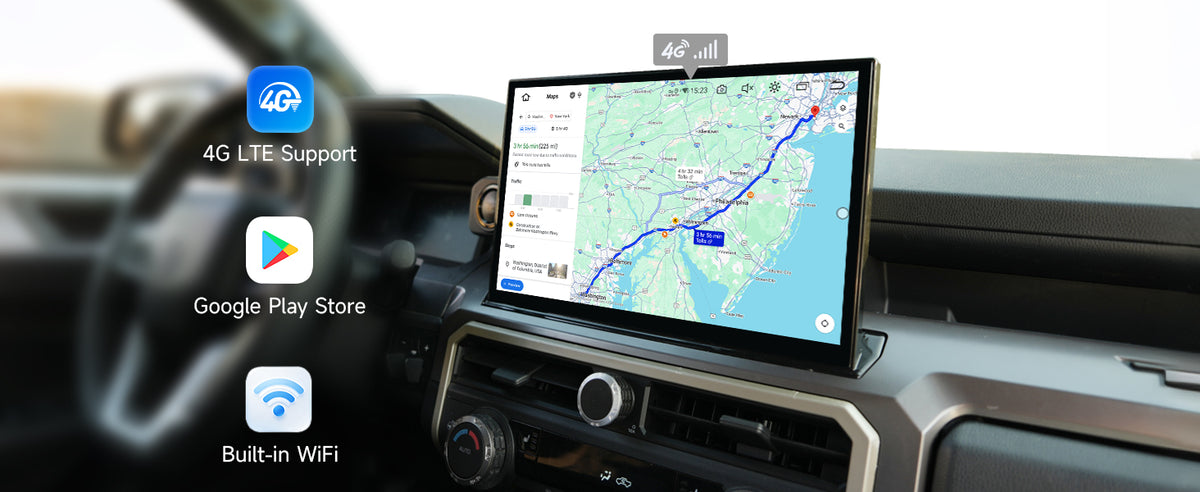 GPS + Wi-Fi + 4G LTE