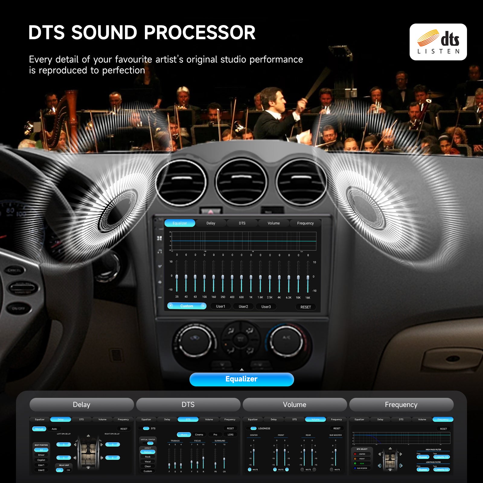 Dasaita Android13 Car Stereo for Nissan Altima 2008-2012 Wireless Carplay & Android Auto Car Radio| Qualcomm 665 | 9" QLED Screen | Wifi+4G LTE |6G+64G|DTS|GPS Navigation Head Unit| Optical Output