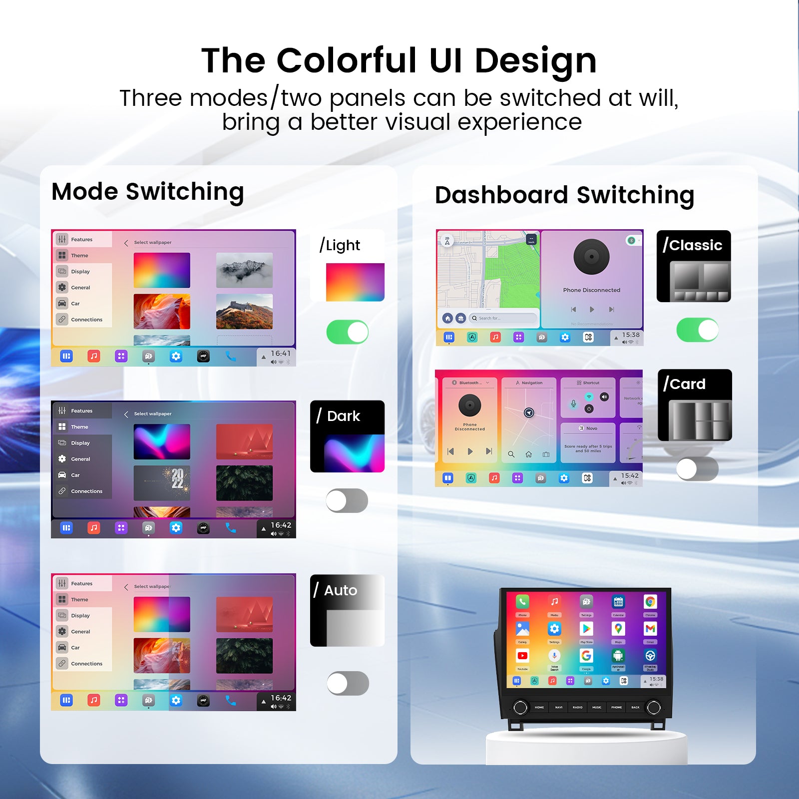 Dasaita Vivid 13 Car Stereo for Toyota Tundra 2007-2013/Sequoia 2014-2022 LHD Wireless Carplay & Android Auto Car Radio | Qualcomm 665 | 11.5" QLED Screen | Wifi+4G LTE | 8G+256G | DTS|GPS Navigation Head Unit | Optical Output