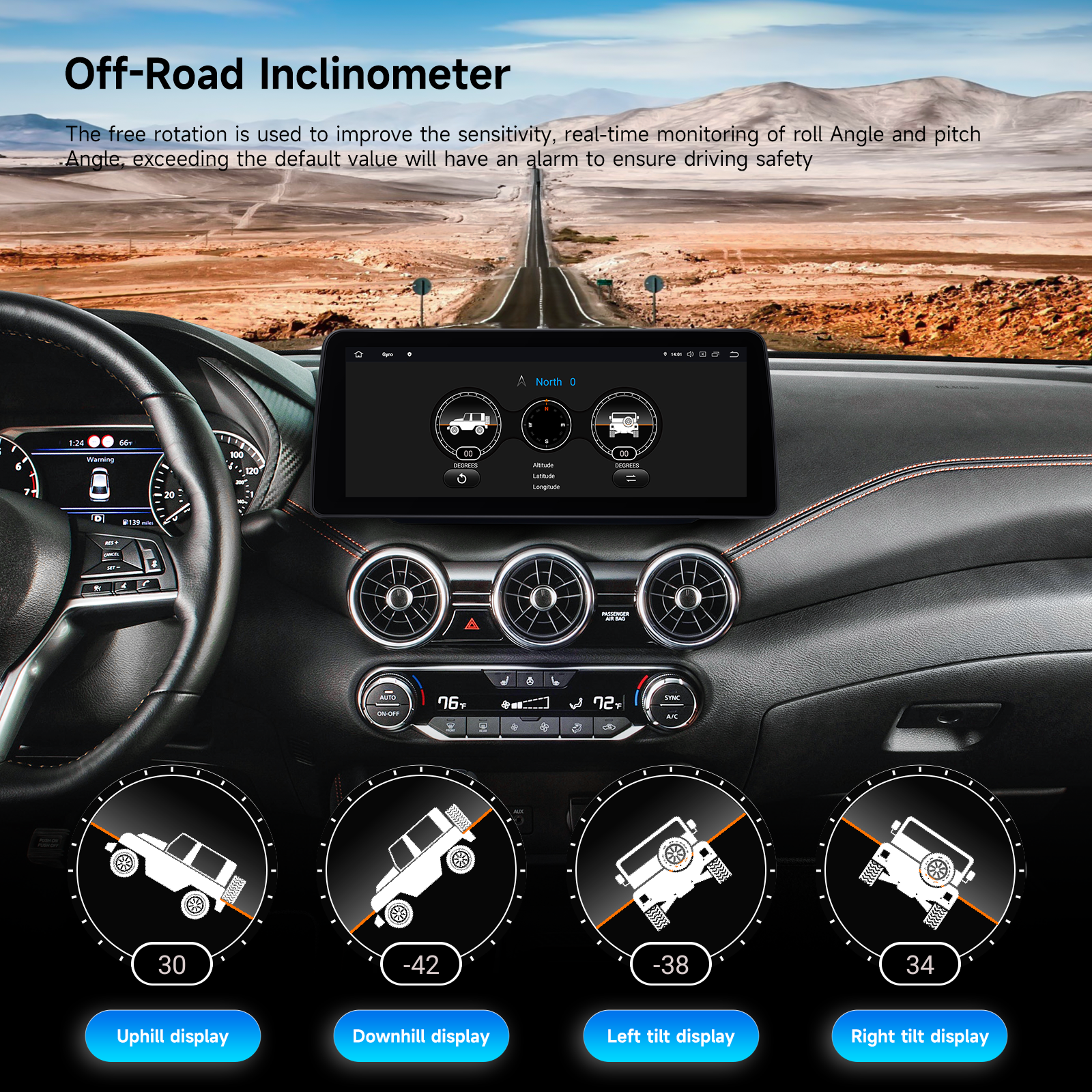 Dasaita Android13 Car Stereo for Nissan Sentra Pulsar 2018-2021 Wireless Carplay & Android Auto Car Radio| Qualcomm 665 | 12.3" QLED 2K Screen | Wifi+4G LTE |6G+64G|DTS|GPS Navigation Head Unit| Optical Output