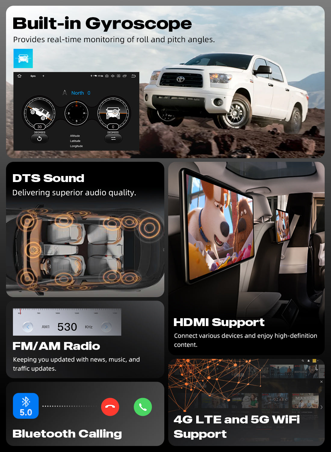 Dasaita Android13 Car Stereo for Jeep Cherokee 2013-2019 Wireless Carplay & Android Auto Car Radio| Qualcomm 665 | 10.2" QLED Screen | Wifi+4G LTE |6G+64G|DTS|GPS Navigation Head Unit| Optical Output