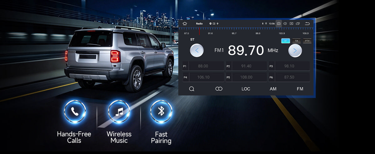Radio, Bluetooth & Music