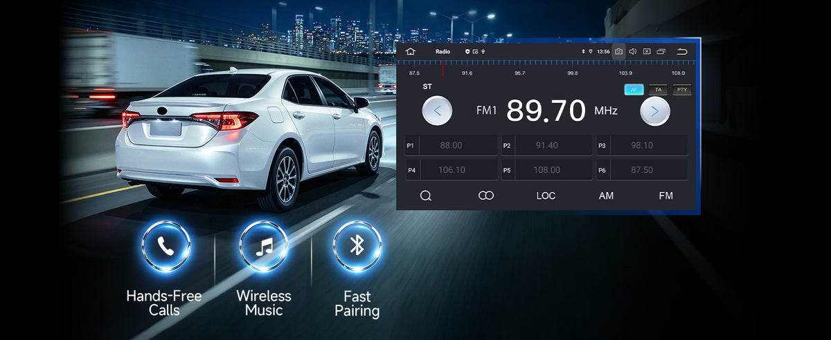 Radio, Bluetooth & Music