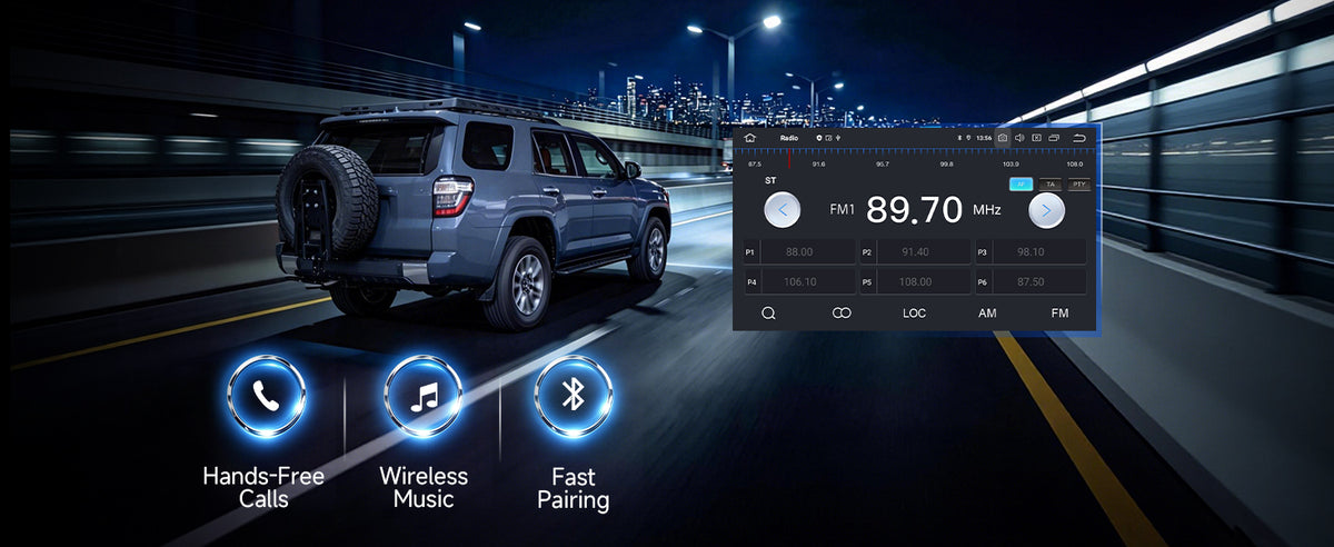 Radio, Bluetooth & Music