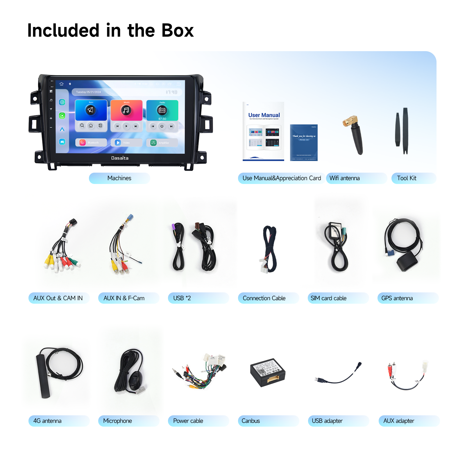 Dasaita Android13 Car Stereo for Nissan Navara NP300 2014-2024 Wireless Carplay & Android Auto Car Radio| Qualcomm 665 | 10.2" QLED Screen | Wifi+4G LTE |6G+64G|DTS|GPS Navigation Head Unit| Optical Output