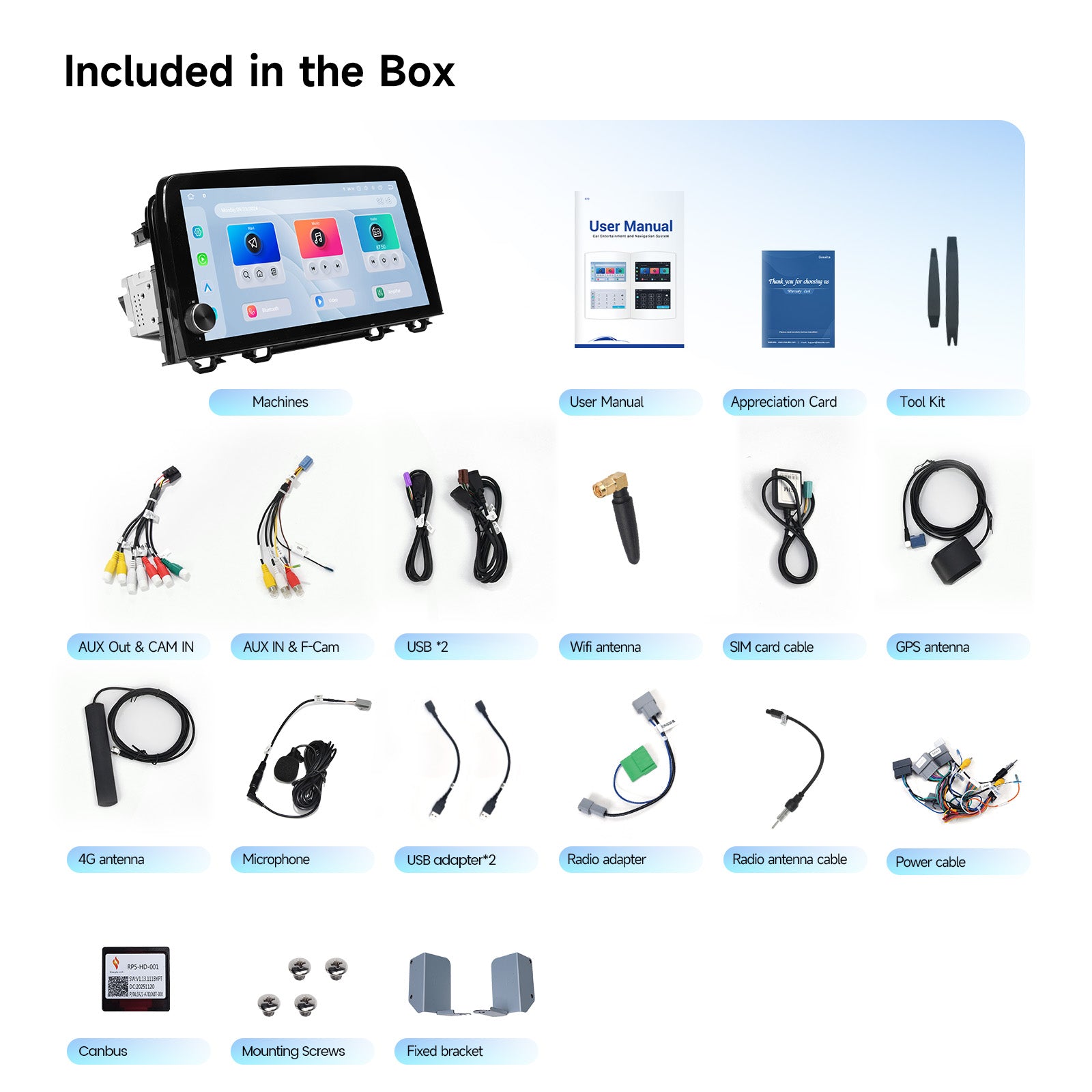 Dasaita 10.33" QLED Car Stereo for Honda CR-V 2017–2022 | Snapdragon 665 Android 13 Head Unit | 8GB+256GB | Wireless CarPlay & Android Auto | 4G LTE GPS | Plug & Play OEM Fit with Volume Knob