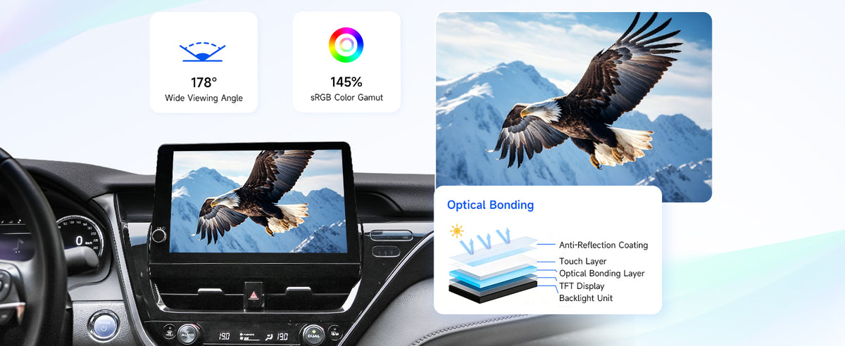 11.6" QLED Touchscreen