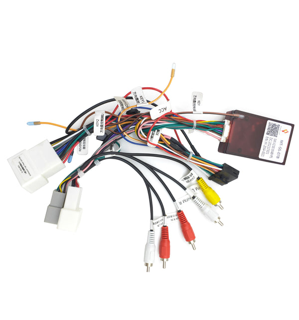 Dasaita Car Radio Installation CAN-Bus Adapter & Wire Harness for Mitsubishi Outlander Pajero Triton Manual AC