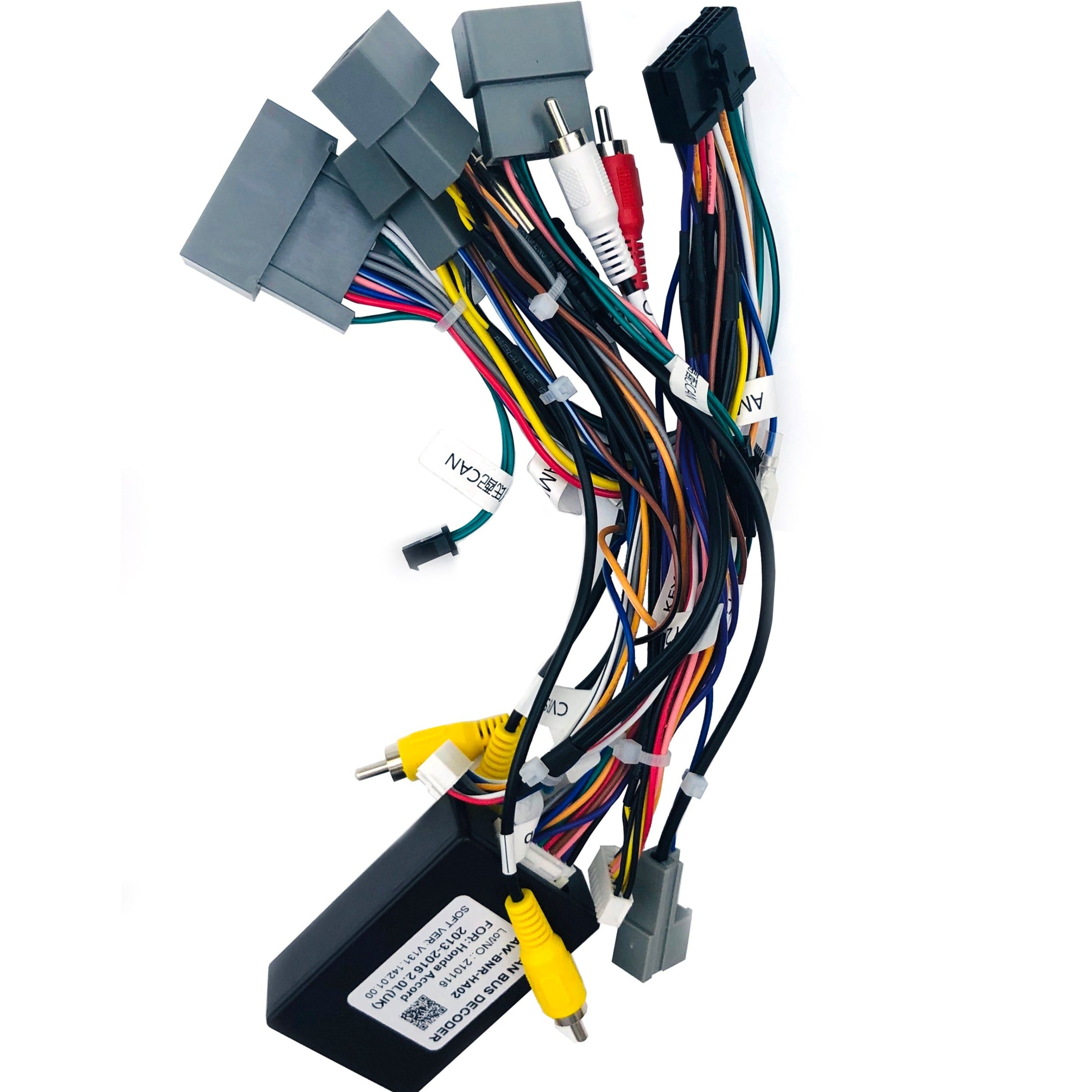 Dasaita 10.2 Inch Android Car Stereo Harness for Honda Accord with Fac