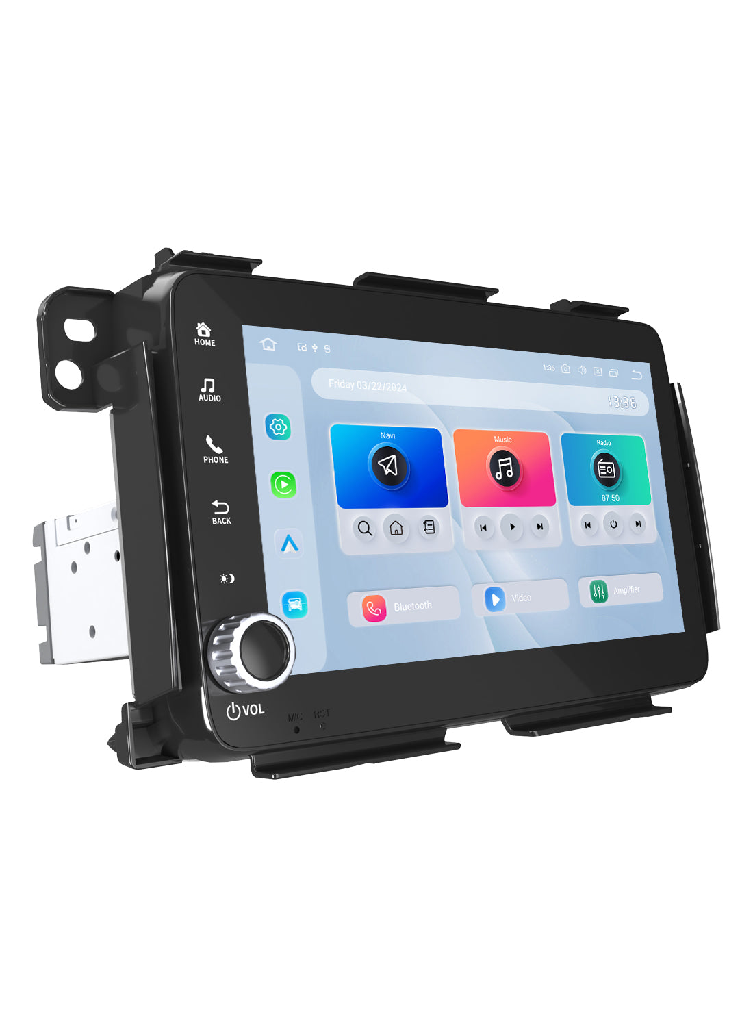 Dasaita OEM Style Android 13 Car Stereo for Honda HR-V / Vezel 2013-2022 | 8" Touch Screen | 8GB RAM 256GB ROM | Qualcomm 665 | Wireless CarPlay & Android Auto | Retains Factory Camera & Steering Controls | With Volume Knob