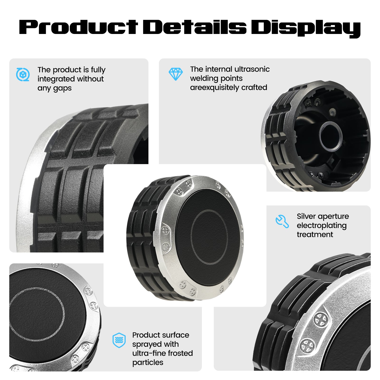 Dasaita High-Quality Volume Control Knob for Toyota Tundra/Sequoia (2022-2025) & 4Runner/Tacoma (2024+) Smooth Turn, Durable, Perfect Fit