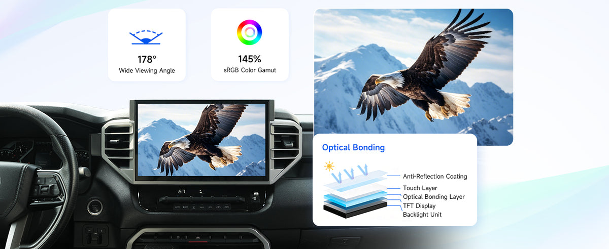 14" QLED Touchscreen