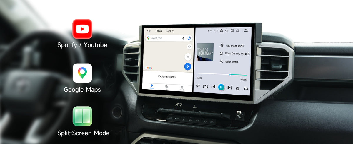 Navigation, Internet & Apps