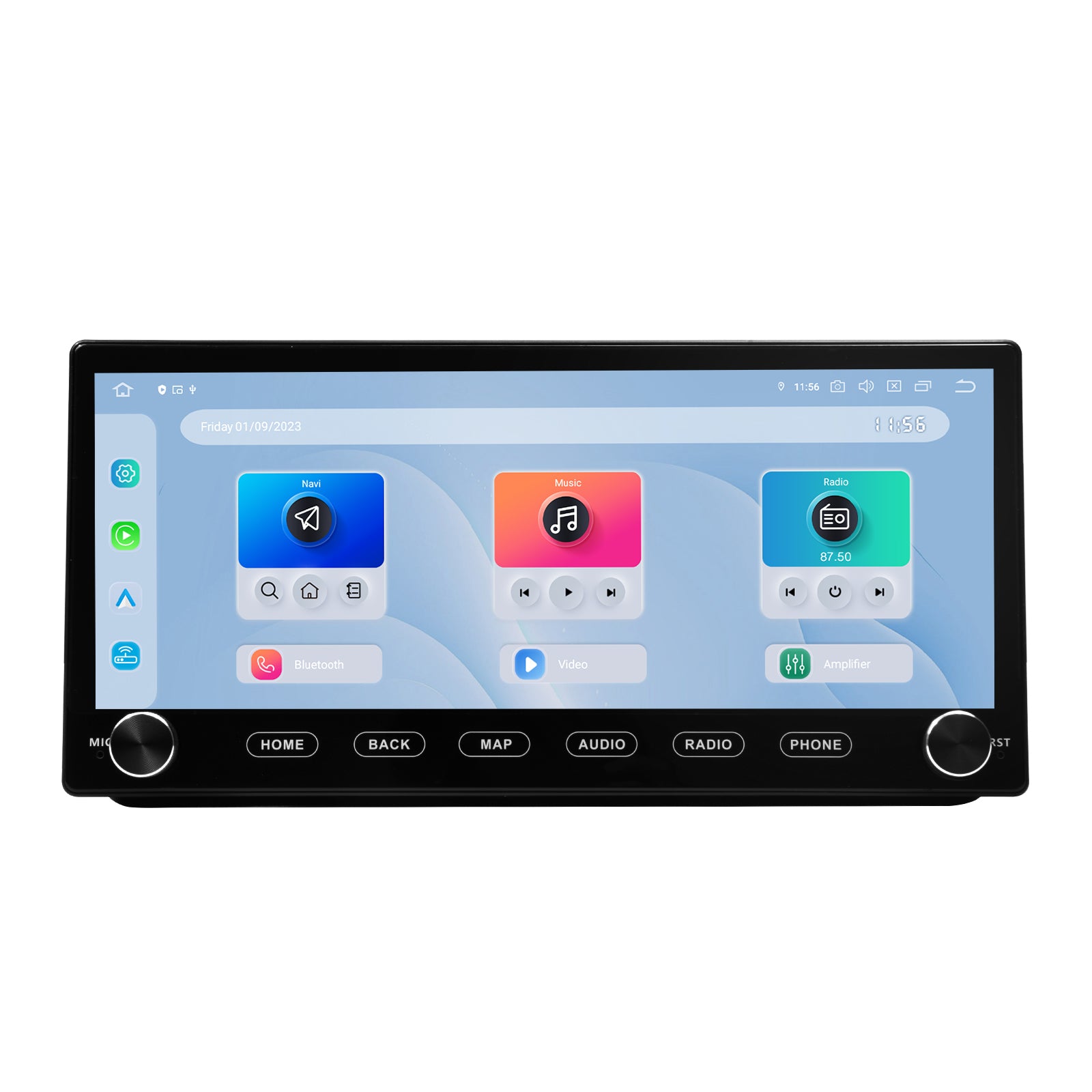Dasaita Android13 Car Stereo for Toyota RAV4 2019 2020 2021 2022 Wireless Carplay & Android Auto Car Radio | Qualcomm 665 | 12.3" QLED 2K Screen | Wifi+4G LTE | 8+256 | DTS|GPS Navigation Head Unit | Optical Output