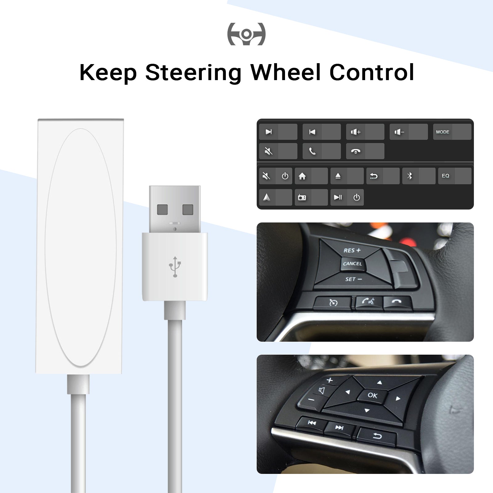 Dasaita Wired Carplay USB Dongle Adapter For Android Car Stereo Smart Link