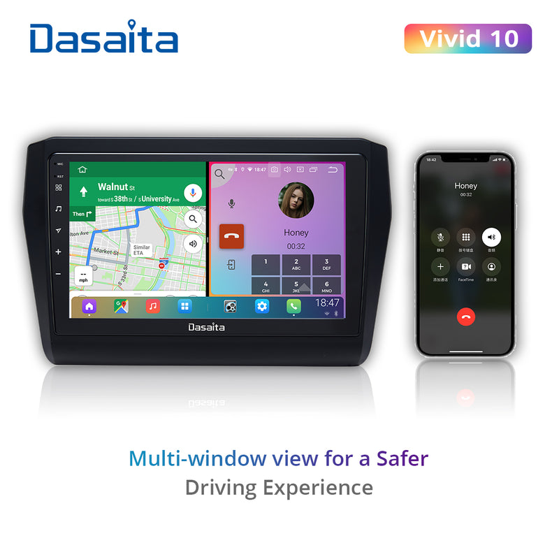 Dasaita Vivid11 for Suzuki Swift 2018-2020 Car Video IPS Touch Screen Support Steering Wheel Control Carplay 1280*720 Stereo