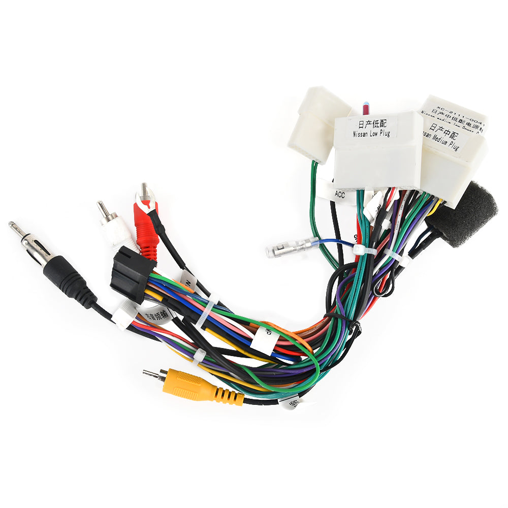 Dasaita harness for Nissan keep original function SWC amplifier CB011
