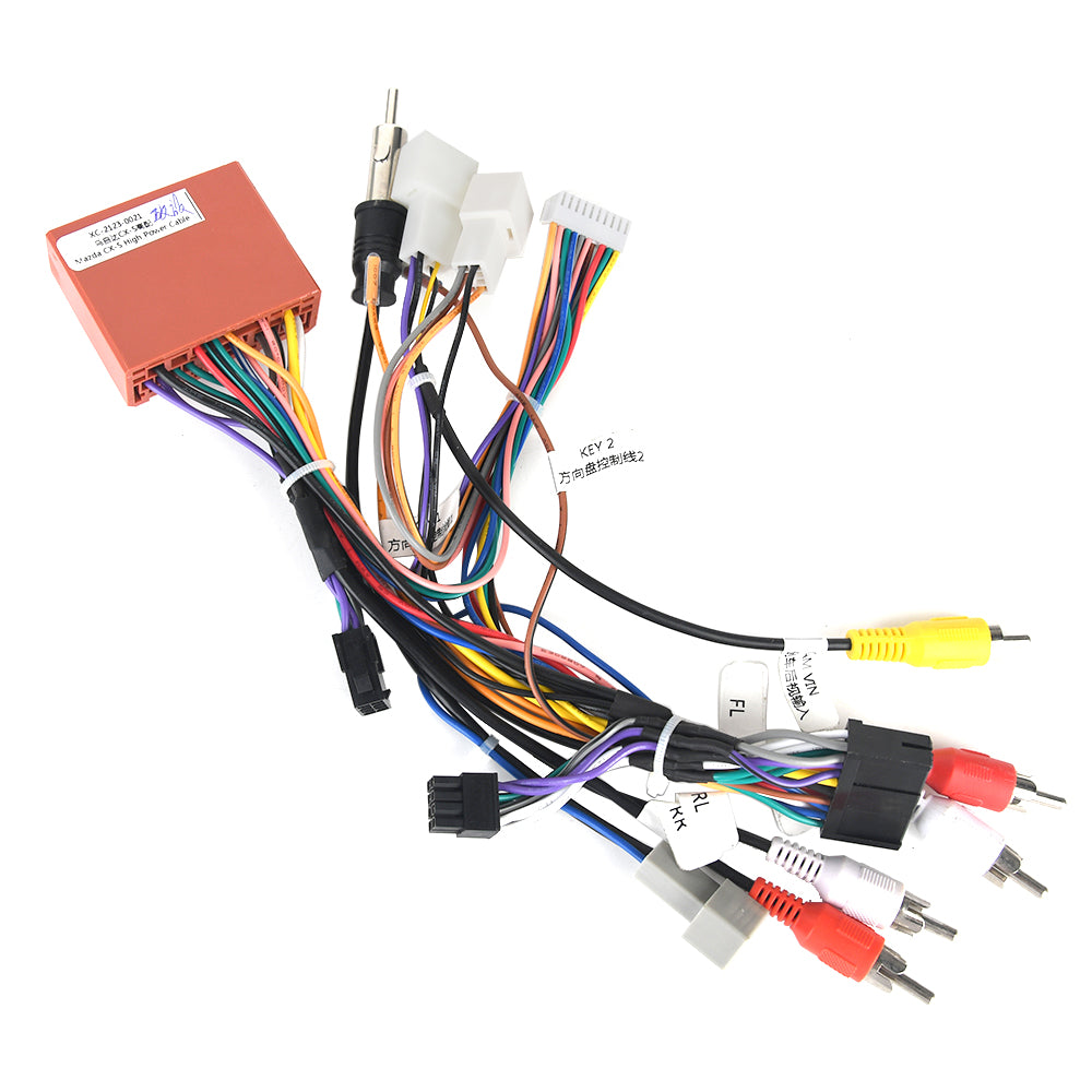 Dasaita Car Radio Installation CAN-Bus Adapter & Wire Harness for Mazda CX5 2012-2015