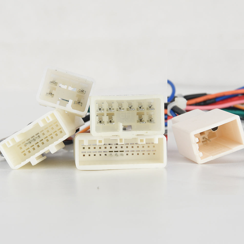 Dasaita Car Stereo Wiring Harness Cable fit Dasaita Car Radio Head Unit DYX004 Radio Wire for Toyota Corolla Camry Prado RAV4 Hilux Factory Radio Cable SWC