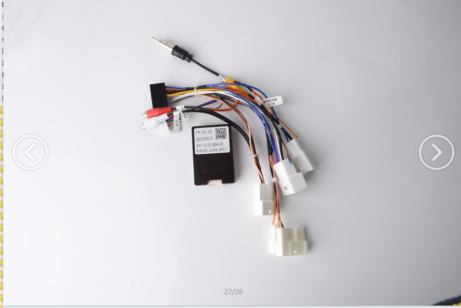 Dasaita Harness with canbus for Toyota Camry Corolla RAV4 Prado FJ Cruiser highlander Tacoma