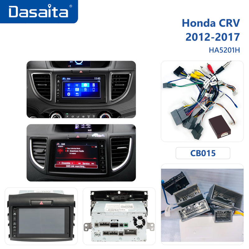 Dasaita Android12 Car Stereo for Honda CRV 2012-2017 Wireless Carplay & Android Auto Car Radio| Qualcomm 665 | 10.2" QLED Screen | Wifi+4G LTE |6G+64G|DSP|GPS Navigation Head Unit| Optical Output